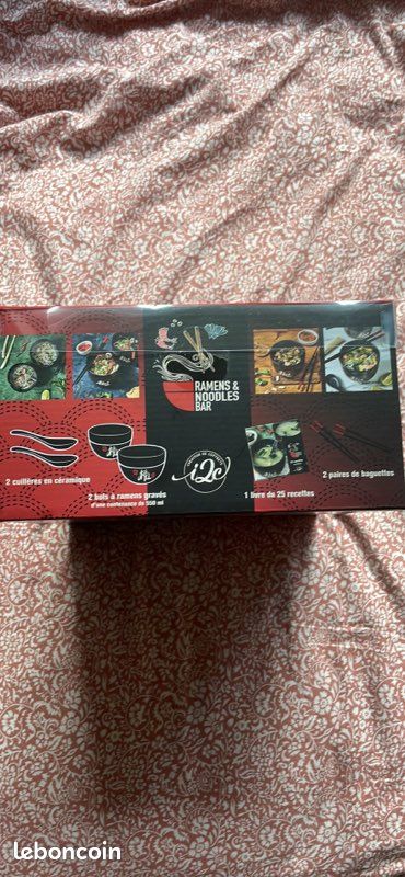 Kit “Ramen & Noodles Bar” – Jamais ouvert, état neuf (image 3)