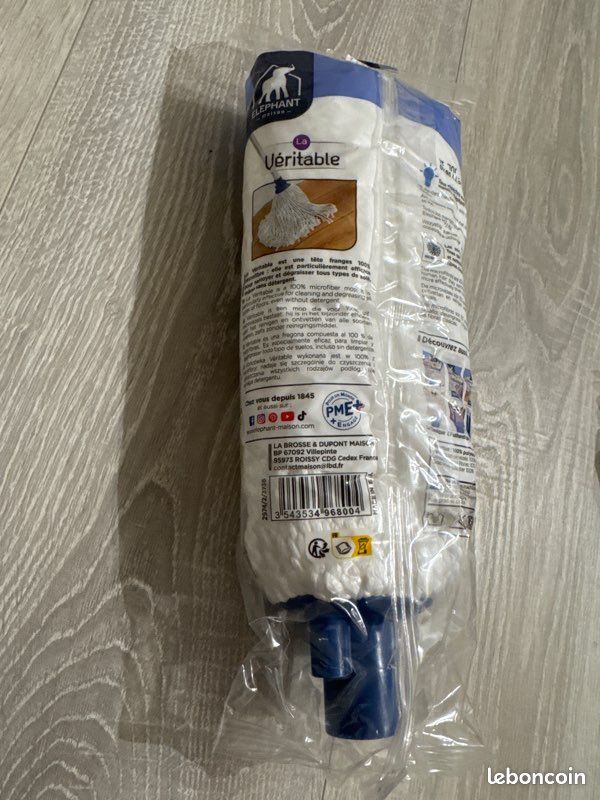 Frange microfibre Elephant La Véritable – Neuve (image 2)