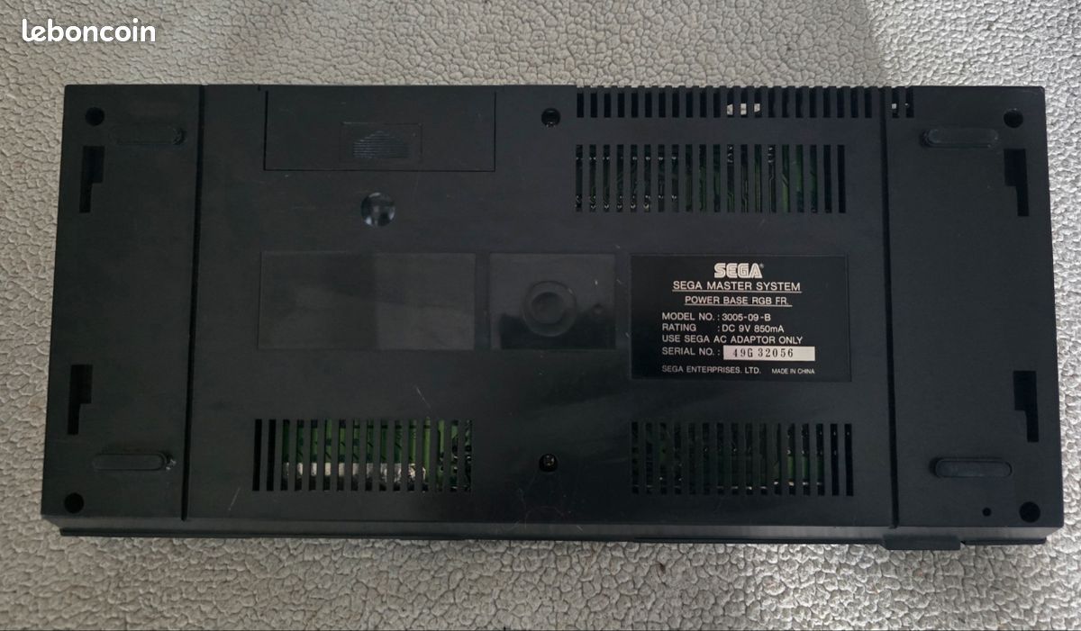Line Of Fire Sur Sega Master System - Complet CIB - PAL - Excellent état - 1991
