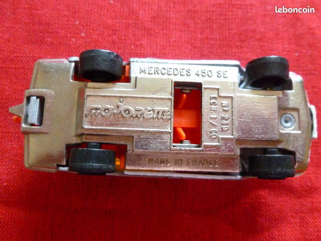Majorette mercedes 450 se made in france 249 - Collection