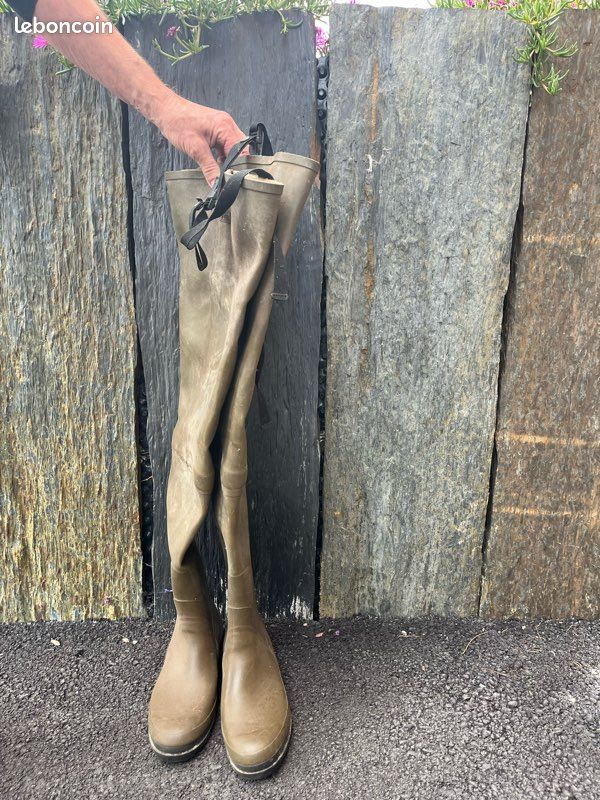 Bottes Aigle Cuissarde De Peche Aigle BOTTE PARCOURS ISO BRUN