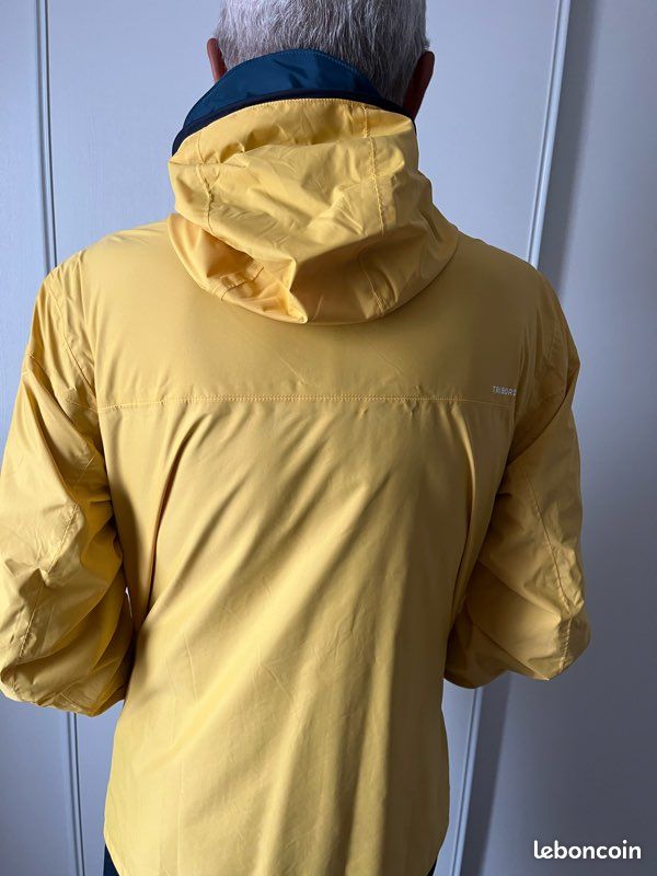 Veste Coupe-vent Jaune Le Tour De France, Taille L, 100% Nylon, Homme