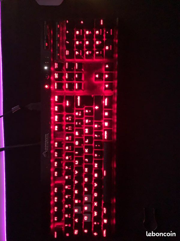 Clavier corsair k70 rapidfire mx red (image 2)