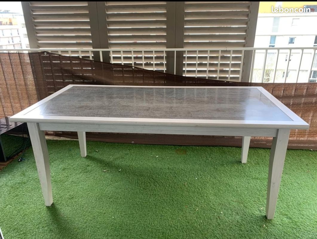 Ensemble table à manger, chaise, meuble tv (image 1)