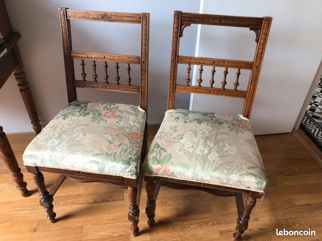 Chaise avec housse (image 2)