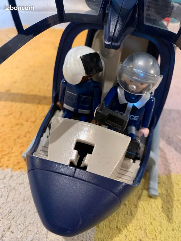 Playmobil hélicoptère de police (image 1)