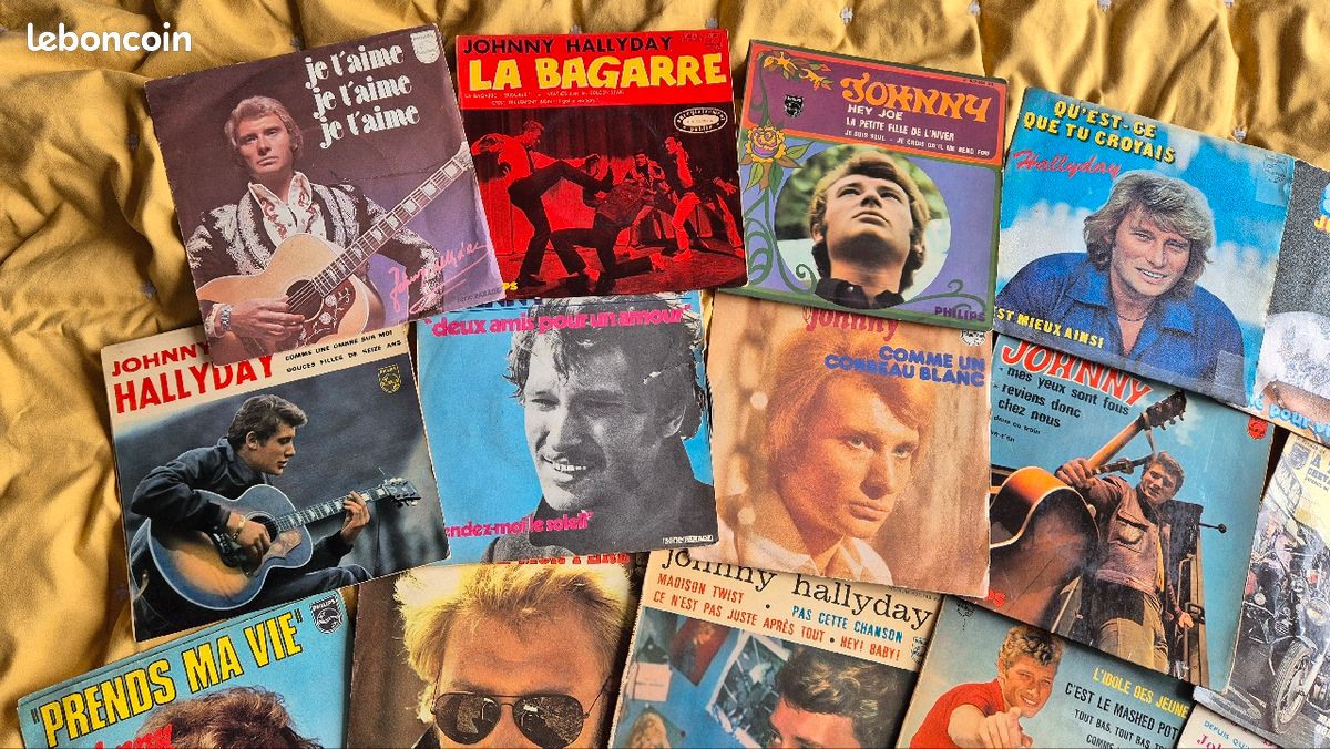 Johnny Hallyday 45 tours (image 4)