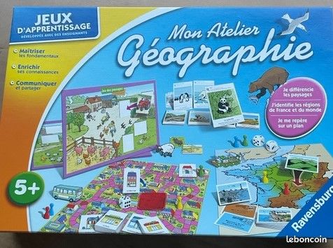 Jeu Ravensburger mon atelier géographie (image 1)