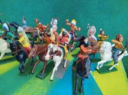 Soldat indien Sorcier Et Cavalier Starlux
