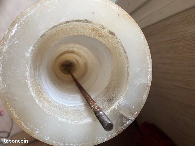 Lampe colonne en marbre (image 3)