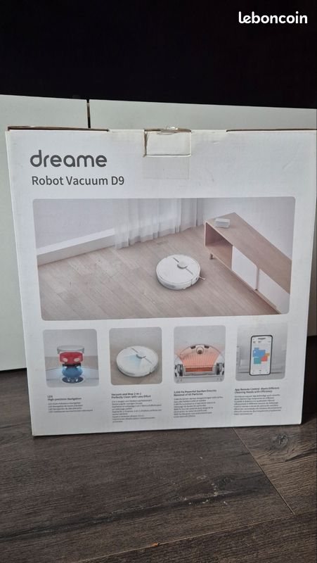 Robot aspirateur Dreame vacuum D9 (image 3)