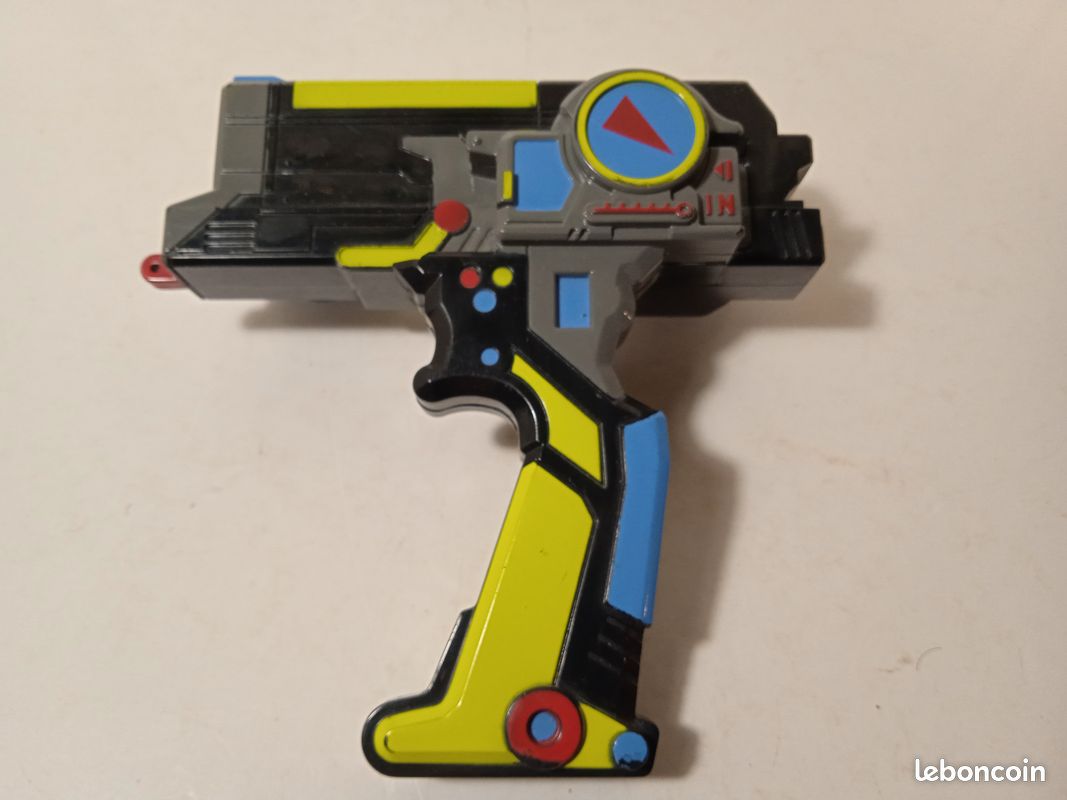 Lanceur double toupie métal fusion Beyblade C-1602A Duotron Launcher Lot 2010 Hasbro Tomy (image 1)