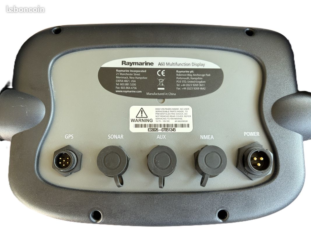 GPS Traceur Sondeur RAYMARINE A60 (image 6)
