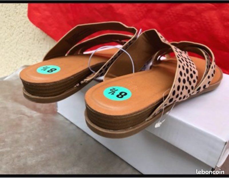 Sandales nue-pieds a motif léopard (image 4)