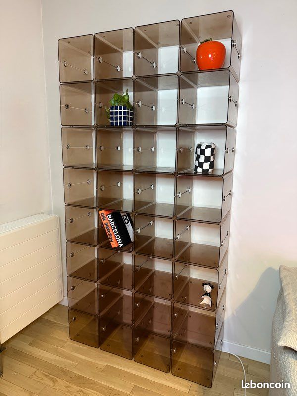 Etagere plexi d'occasion - Ameublement