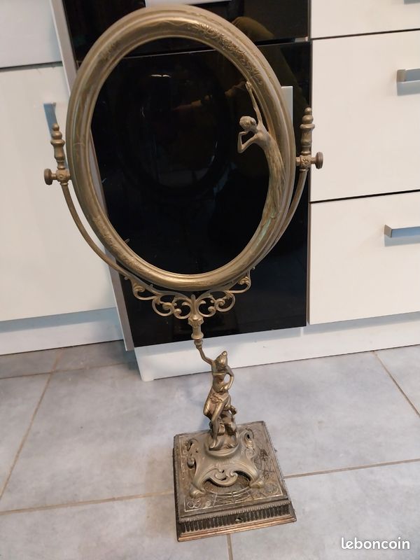 Psyché art nouveau en bronze (image 1)