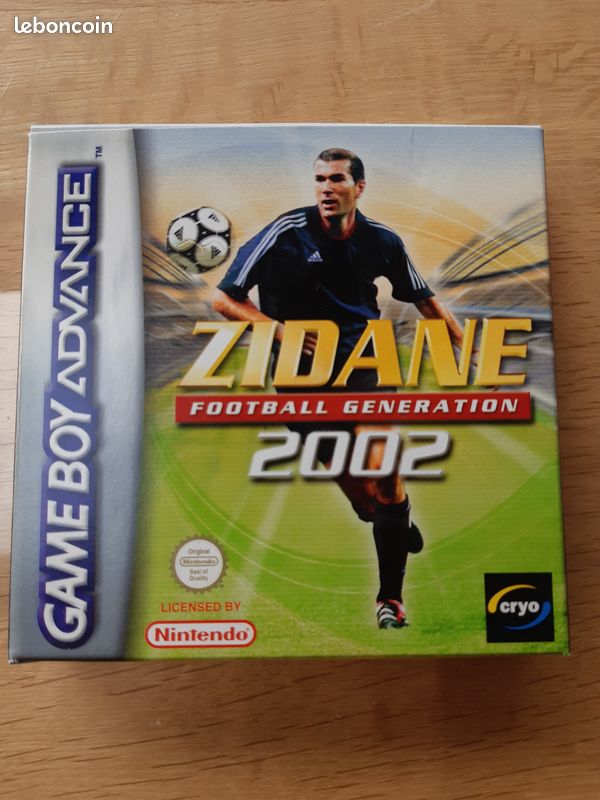 Jeu vidéo - Zidane Football Génération 2002 - Game Boy Advance (image 1)