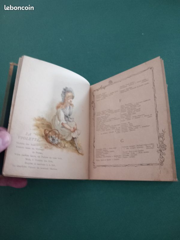 Ancien livre " LE LANGUAGE DES FLEURS " (image 4)