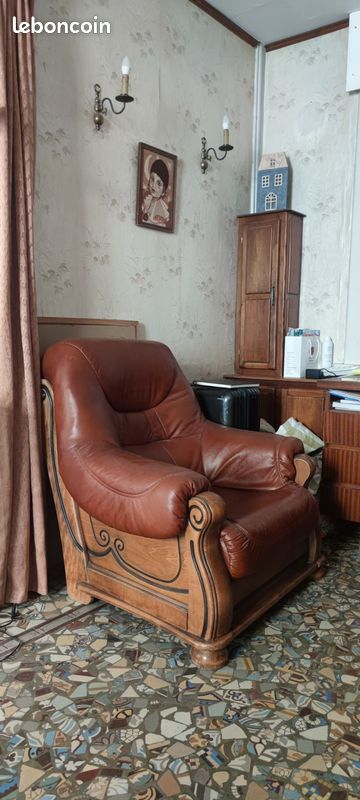 Fauteuil en cuir (image 2)