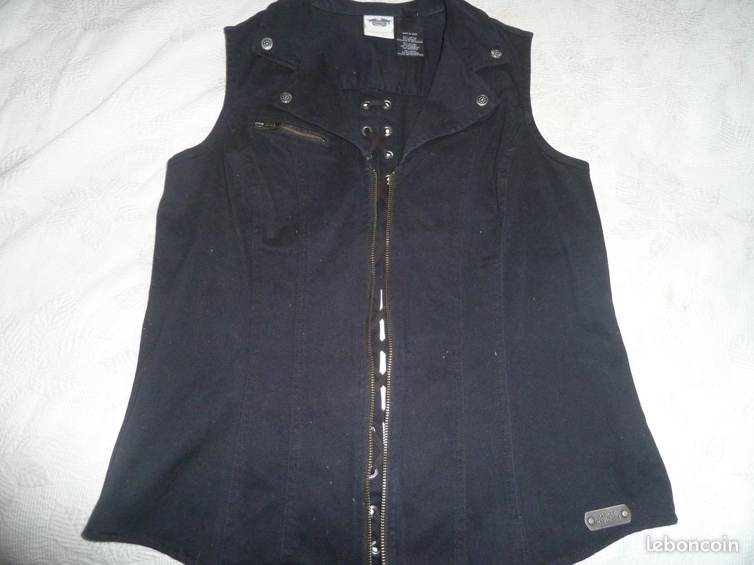 Gilet sans manches Harley Davidson (image 1)