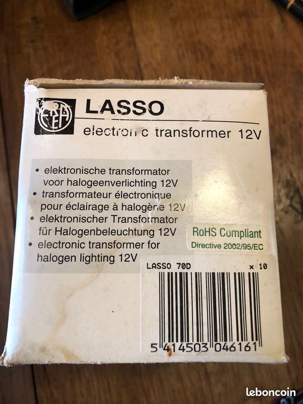 Transformateur électronique 12V 20-70W (image 3)