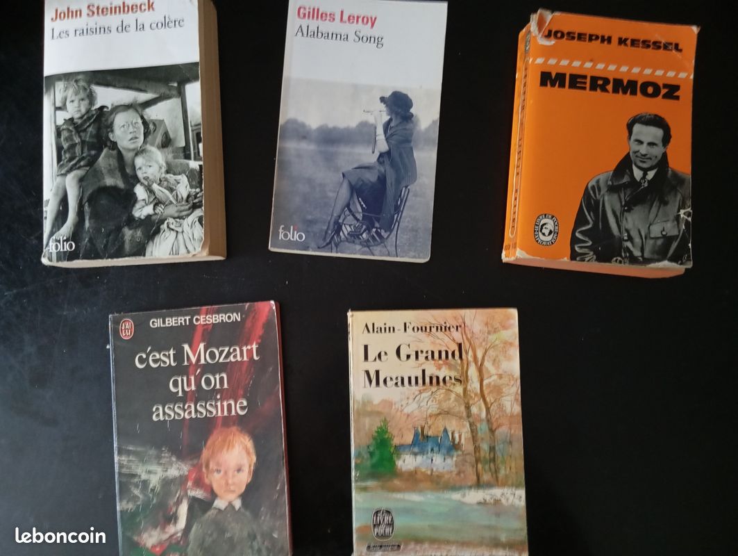 Livres - romans classiques de la littérature (image 1)