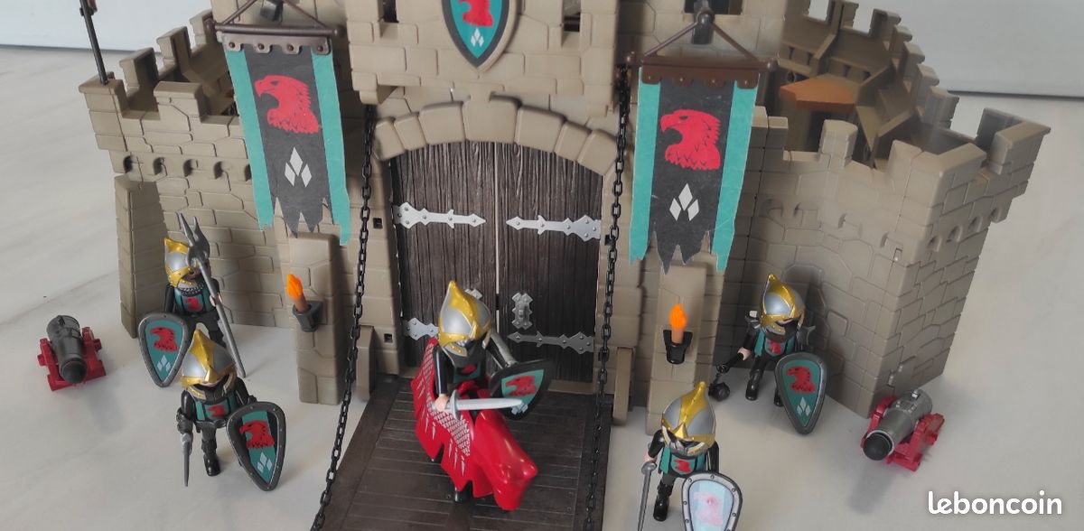 Playmobil château fort Chevaliers du Faucon 4866 (image 5)