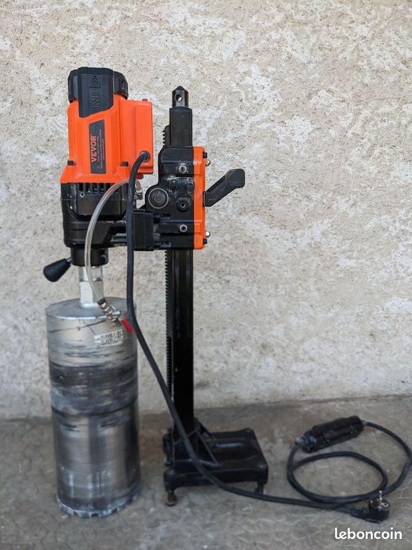 Carotteuse avec support et foret 160mm (image 1)