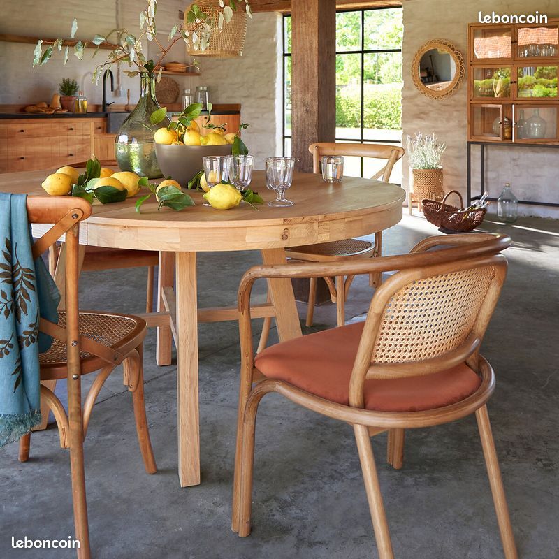 Table ronde extensible 4 à 8 couverts, Zebarn - La Redoute (image 6)