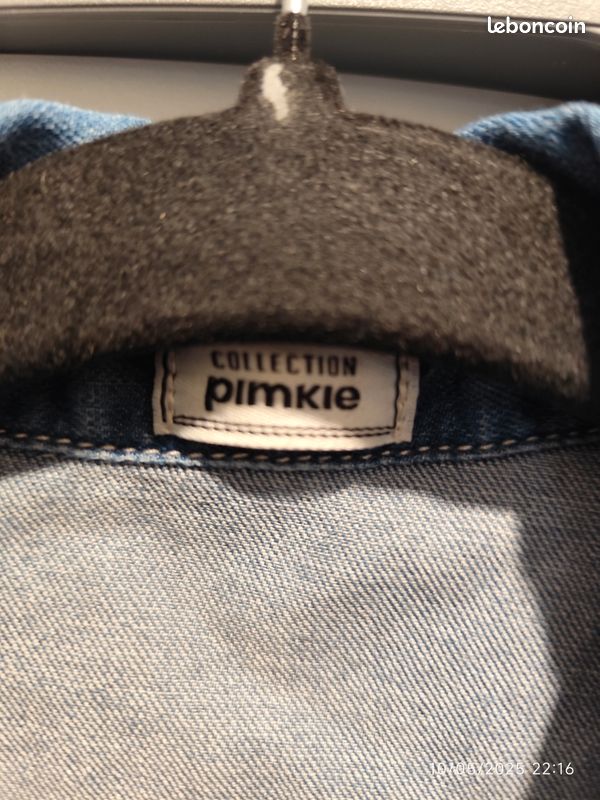 Chemise couleur jean manches longues femme (image 3)