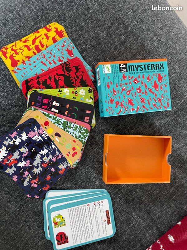 Mysterix - Djeco - Jeu d'observation et de rapidité avec un formidable travail d'illustration
