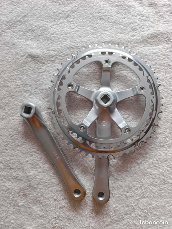 Manivelle Pour Pédalier-Crankset CAMPAGNOLO GRAN SPORT  Lg170/BCD116/BSC  Ref149pp5 - Cycles Fun Passion Ancien Ref149pp5 1 Scaled