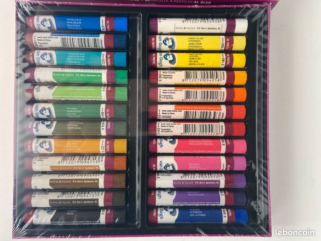 Van gogh Boite 24 pastels huile van gogh (image 2)