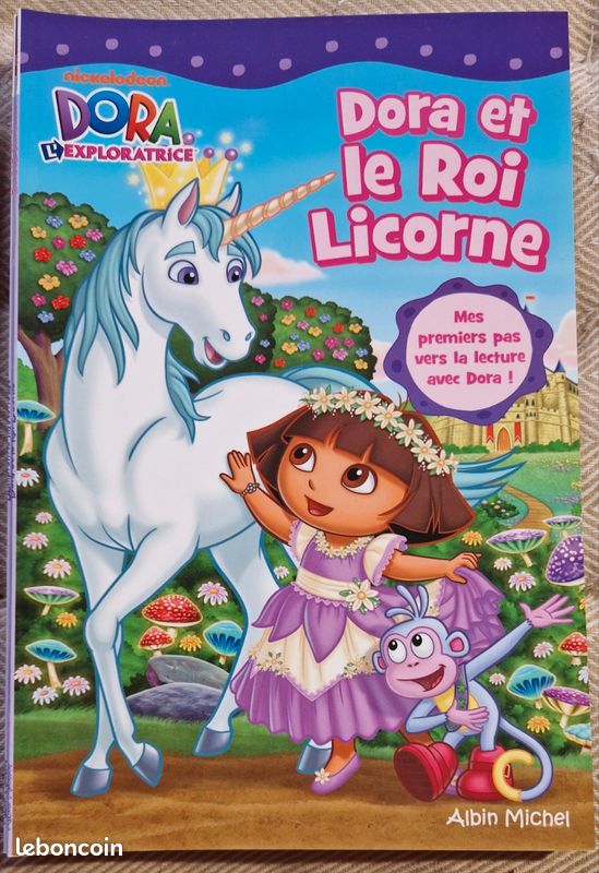Lot de 11 livres Dora l'exploratrice, collection Albin Michel, MES PREMIERS PAS VERS LA LECTURE AVEC DORA (image 7)