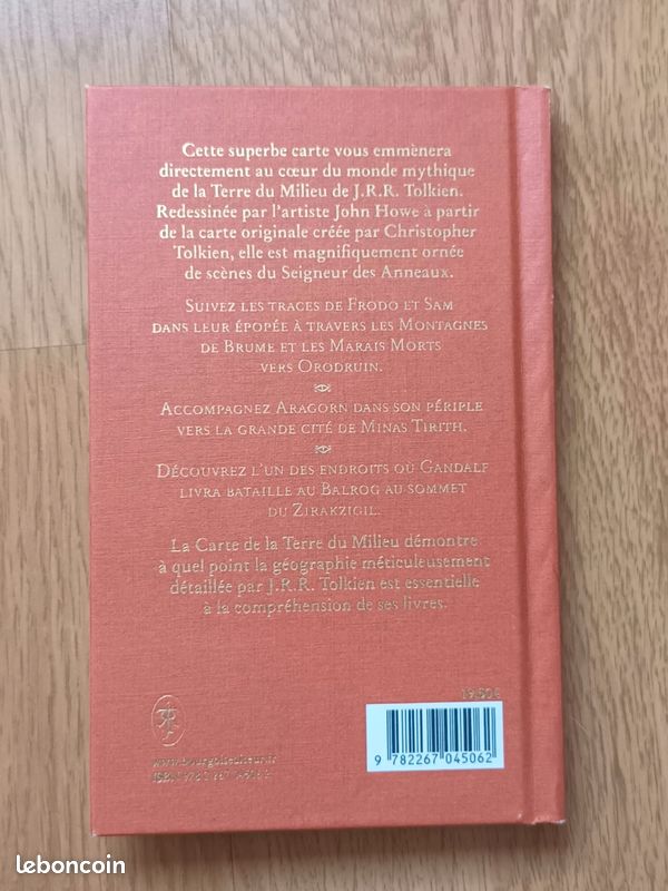 La Route se poursuit sans fin, Carte de la Terre du Milieu (image 3)