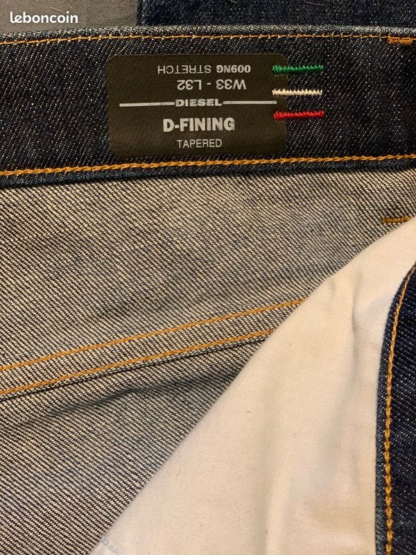 Jean Homme DIESEL D-FINING W33/L32 made in Italy (image 4)