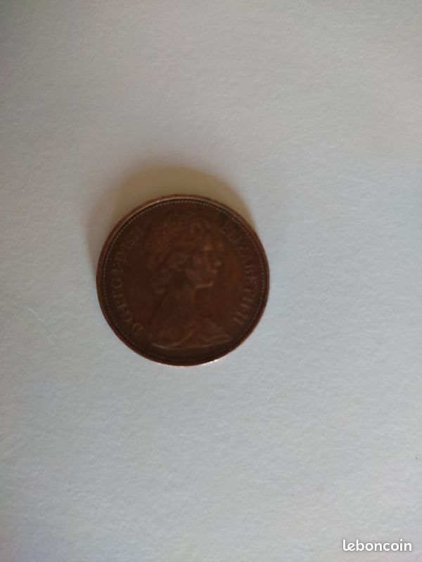 Pièce collection 2 New pence ElizabethII 1971 (image 4)