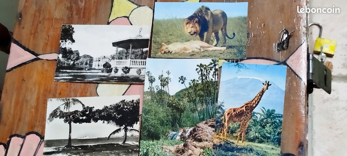 Cartes postales océan indien Annee 1960 (image 1)