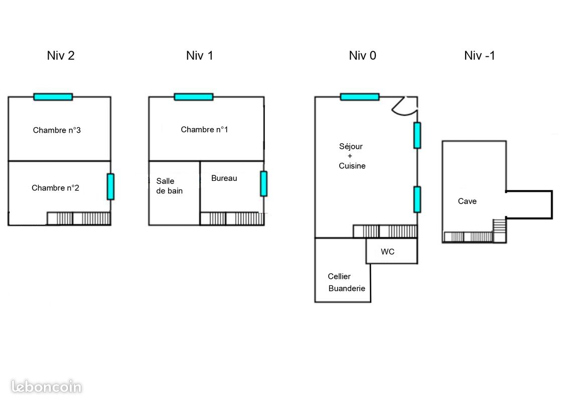 Maison 4 pièces 70 m² · à Lille · 70 m² · 180 000 €