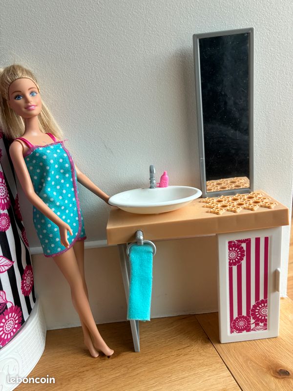 Salle de bain Barbie Jeux Jouets
