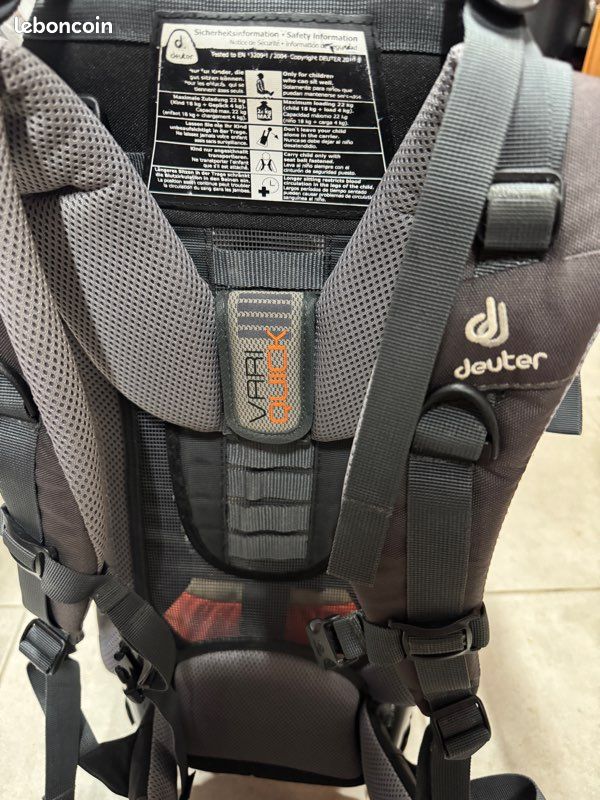 Sac à dos porte bébé Deuter randonnée 22kg (image 1)