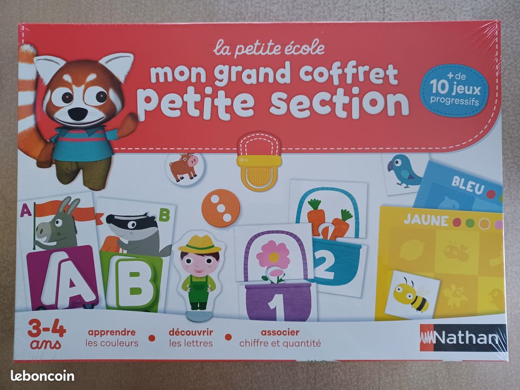 Mon grand coffret petite section, NATHAN, neuf, encore emballé (image 1)