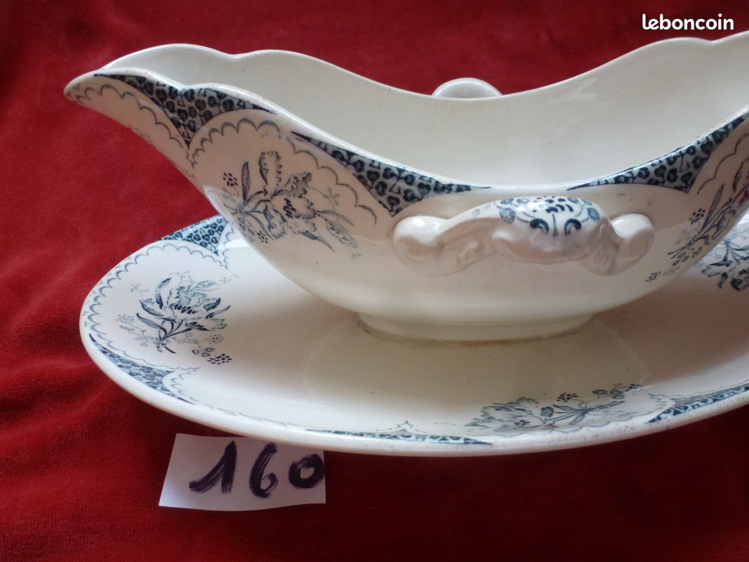 Saucière faïence 160 Lunéville (image 3)