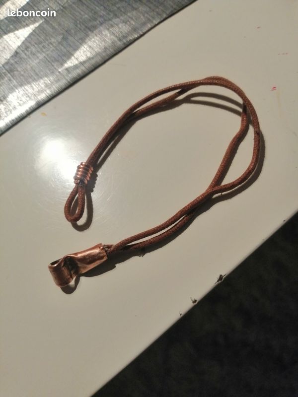 Bracelet cordon attache cuivre 19 cm (image 5)