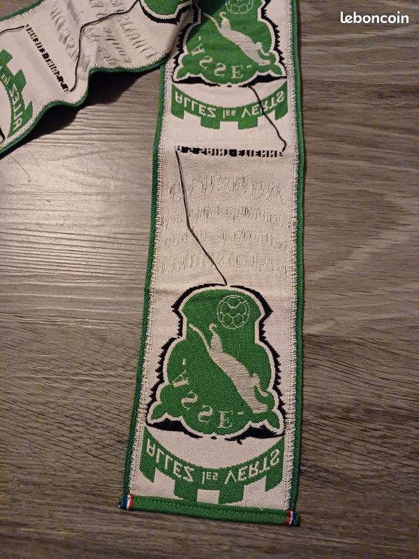écharpe A.S SAINT-ÉTIENNE Coupe d'Europe 2015 2016 vs F.C BASEL scarf