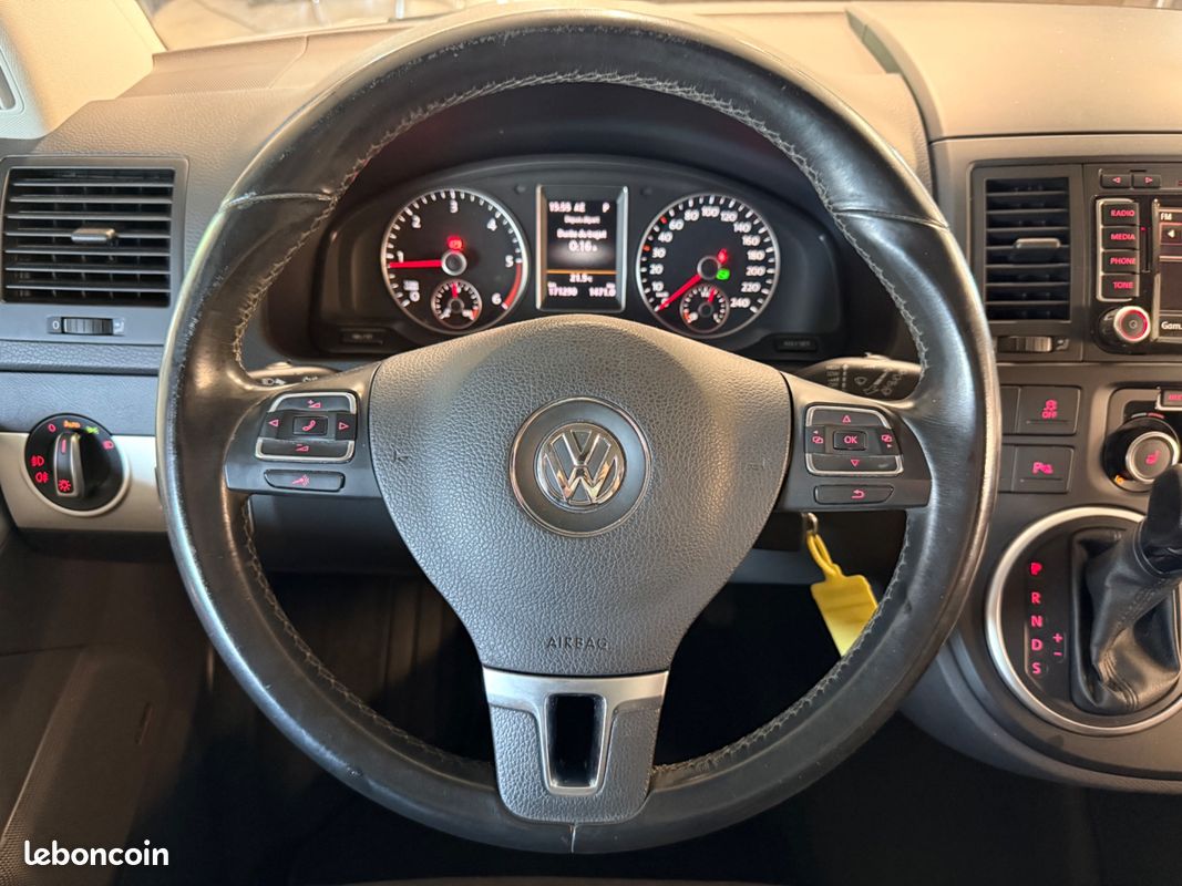 Volkswagen multivan t5 2.0 bitdi 180 ch bulli 4motion dsg7 - 7 places - moteur neuf garantie 2027 - webasto - ct vierge (image 4)
