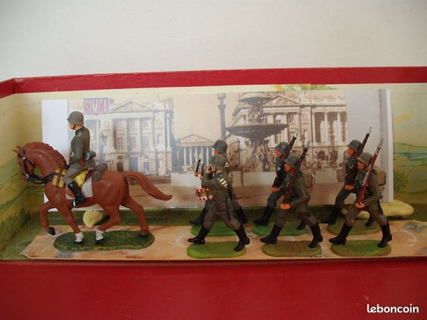 Soldats Anciens CBG Mignot - 3e République - Infanterie Anglaise 60mm - 14 Pièces