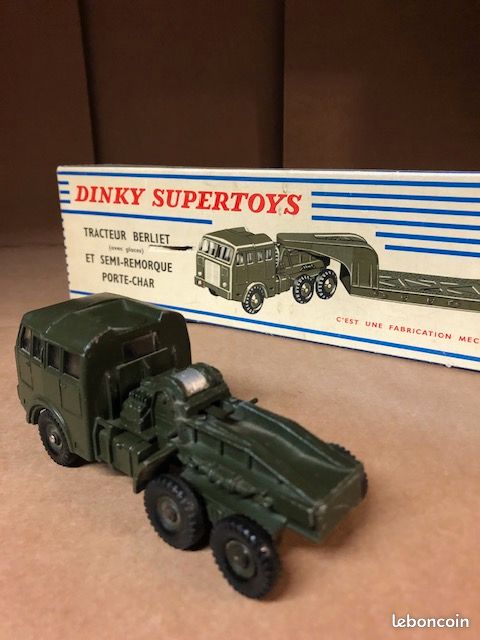 Dinky Supertoy Porte-Char Tous Terrains Berliet 1/43 - Miniature Ancienne