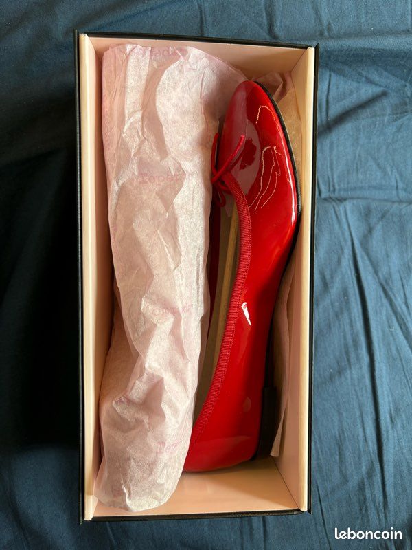 Ballerines Cendrillon rouge Repetto neuve (image 5)