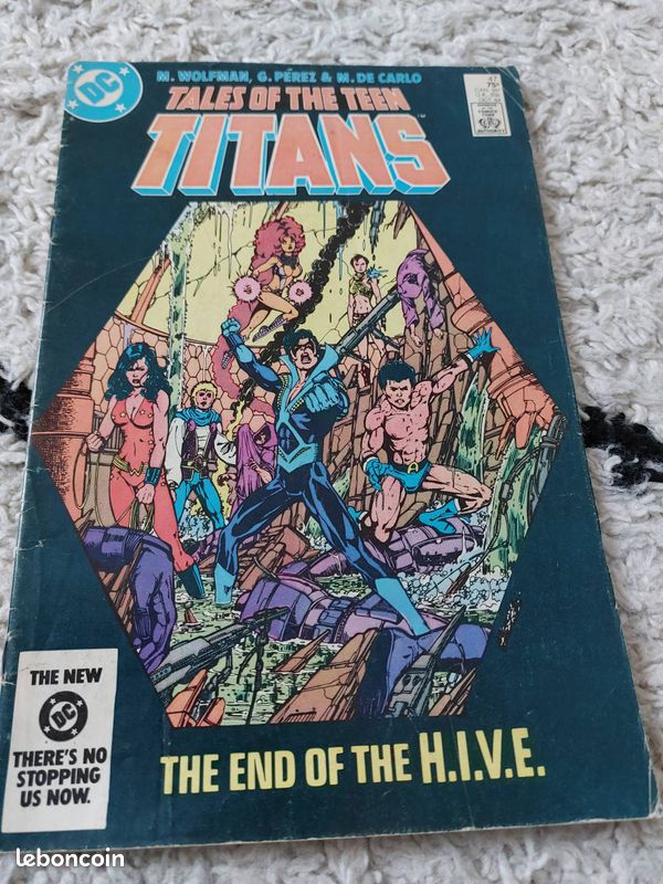 Lot de 6 comics VO DC Tales of the teen titans (image 4)